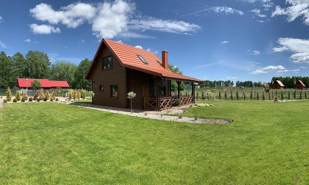 Osada Skorupki - Caloroczne Domki Na Mazurach Exterior foto